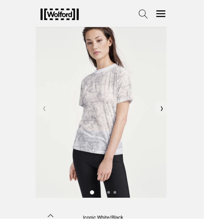 Austrian Luxury Wolford ANTOINETTE Shirt MSRP$280 CHIC & SLEEK