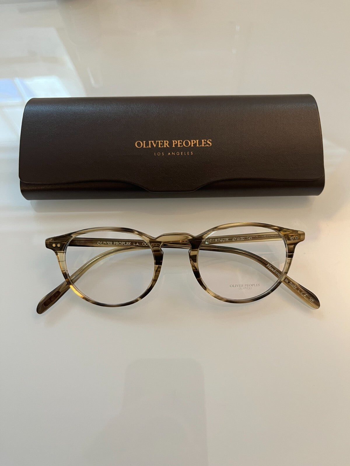 45mm Rare Find Size ~ OLIVER PEOPLES RILEY-R Optical MSRP$436 TIMBERLAKE's Fav