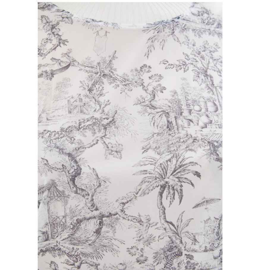 Austrian Luxury Wolford ANTOINETTE Shirt MSRP$280 CHIC & SLEEK