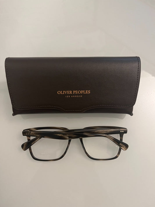53mm~ OLIVER PEOPLES LACHMAN Optical in Cinder Coco MSRP$397 ROGER FEDERER's Fav